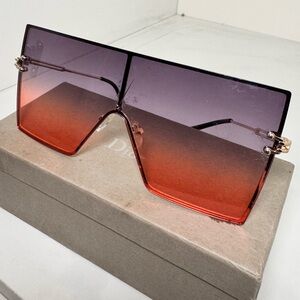 Gradient Oversized Sunglasses